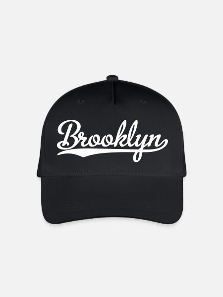 Brooklyn - Cappellino da baseball ecologico per bambini - nero