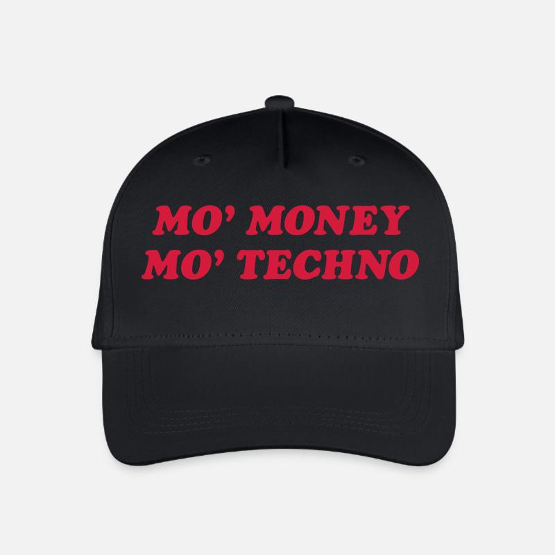 Mehr Techno - Kinder Bio Basecap - Schwarz