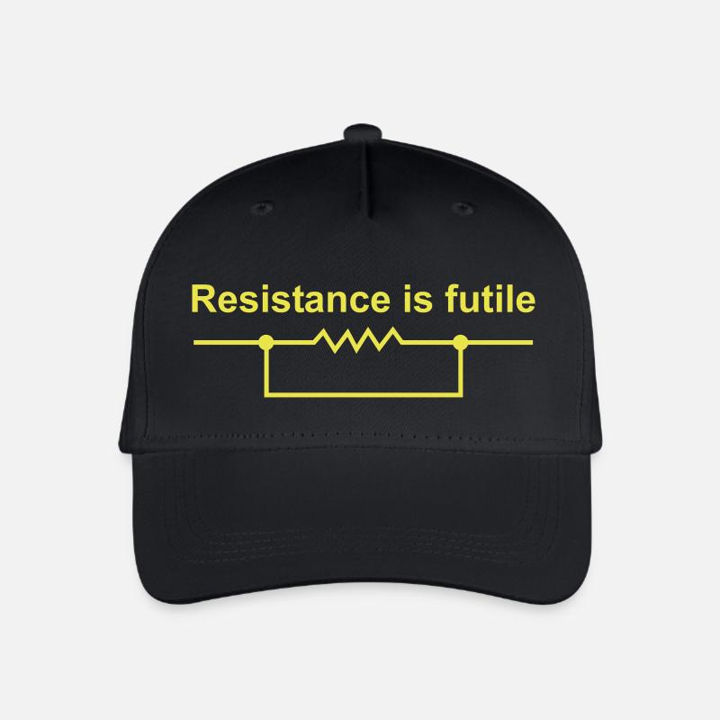 resistance - Kinder Bio Basecap - Schwarz