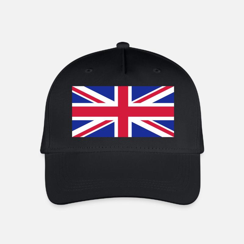 union jack uk - Kinder Bio Basecap - Schwarz
