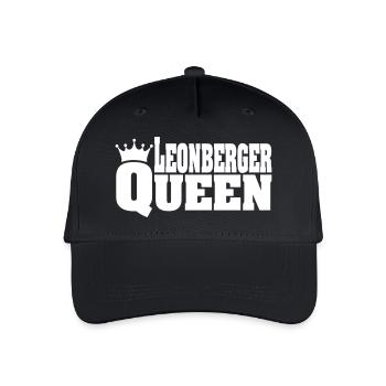 LEONBERGER QUEEN - Kinder Bio Basecap - Schwarz - Vorne