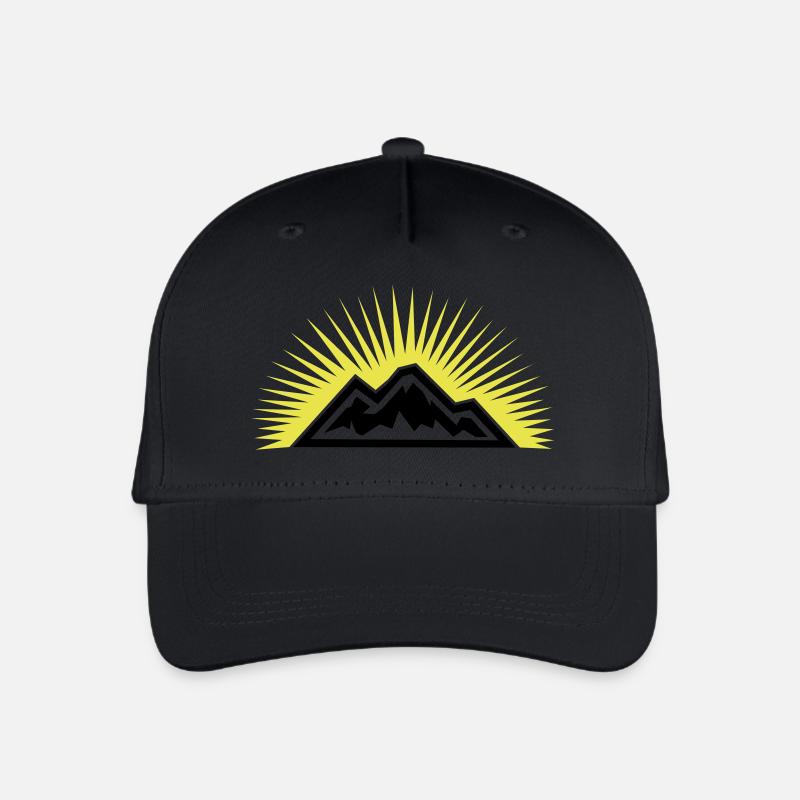 Mountainsun - Kinder Bio Basecap - Schwarz