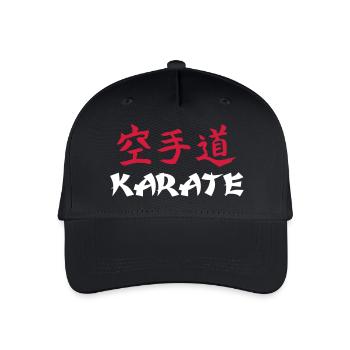 Karate - Organic Kids’ Baseball Cap - black - Front