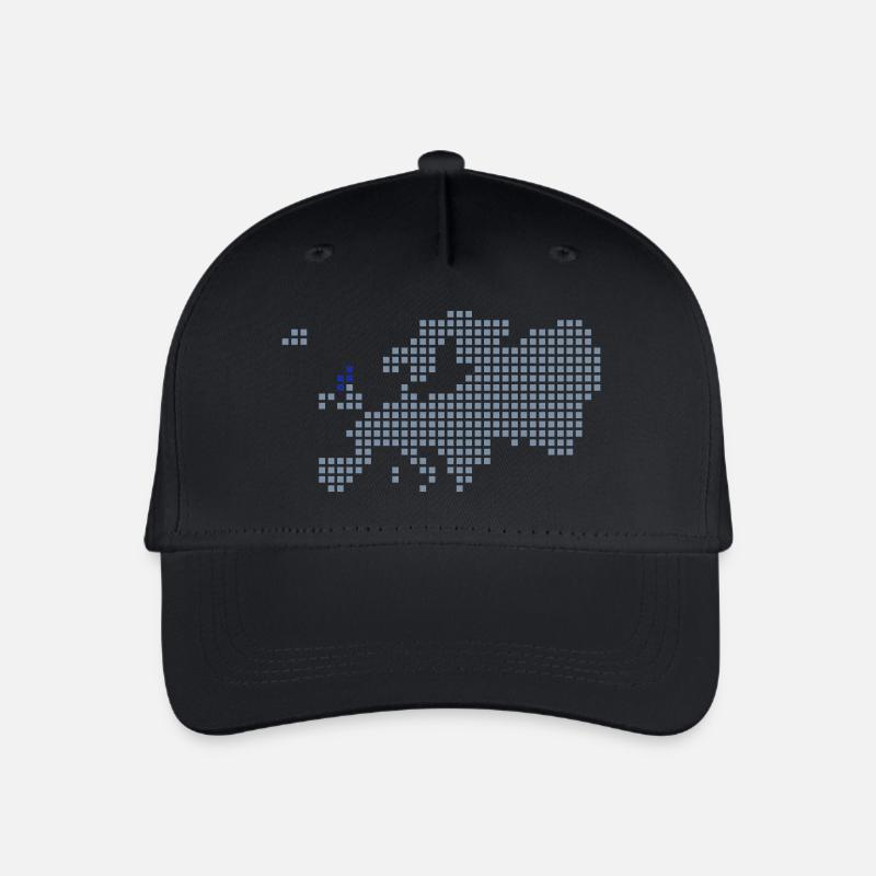 Scotland - Caledonia - Organic Kids’ Baseball Cap - black