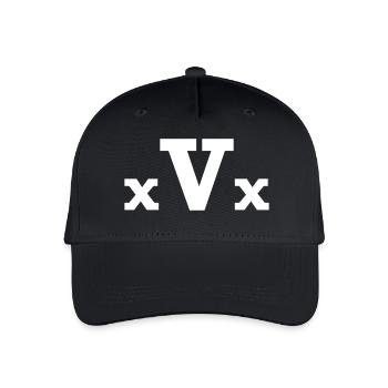 xVx - Straight Edge Vegan - Kinder Bio Basecap - Schwarz - Vorne