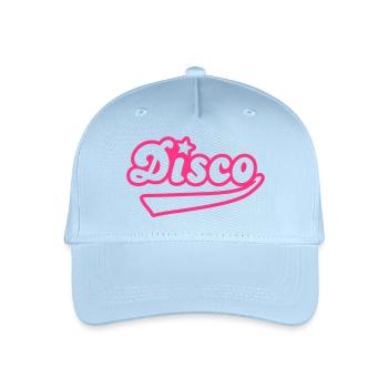 Disco_V1 - Kinder Bio Basecap - Hellblau - Vorne