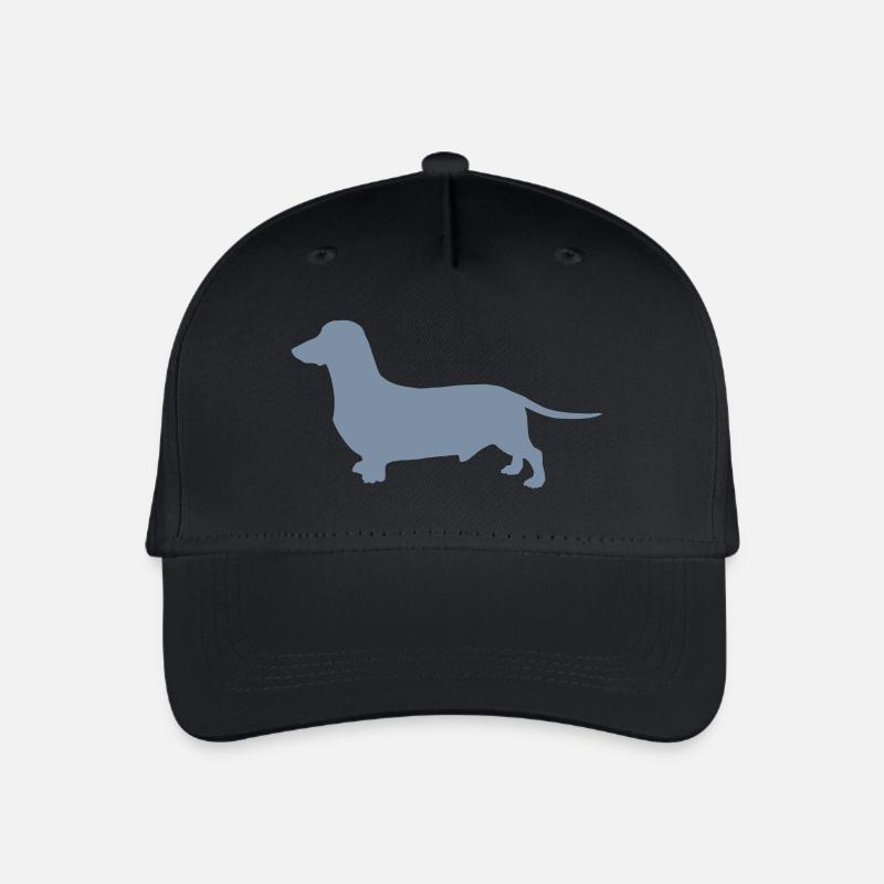 dackel - Organic Kids’ Baseball Cap - black