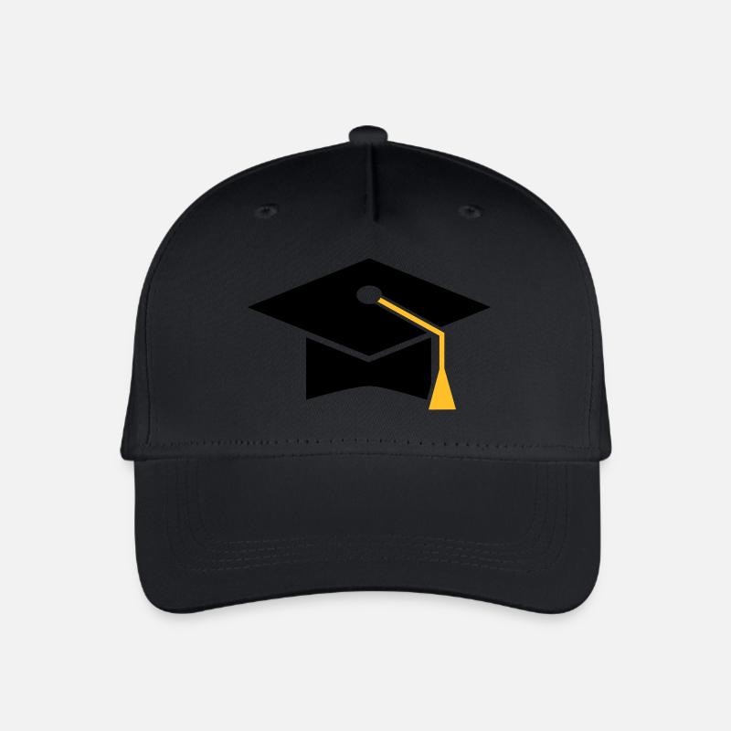 Doktorhut - Kinder Bio Basecap - Schwarz
