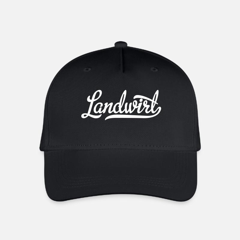 Landwirt - Kinder Bio Basecap - Schwarz