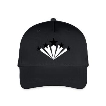 5th star for Germany / World Cup shirt / stars - Organic Kids’ Baseball Cap - black - Front