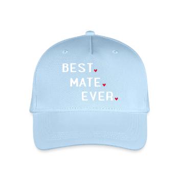 Best friend - Organic Kids’ Baseball Cap - light blue - Front