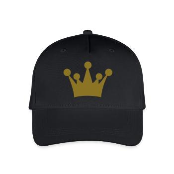 king crown - Kinder Bio Basecap - Schwarz - Vorne