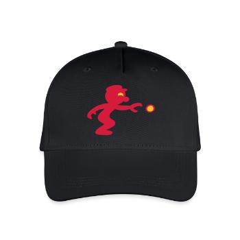 boules ball game bowl lawn bowls - Organic Kids’ Baseball Cap - black - Front