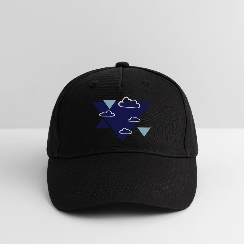 Nuages - impression librement sélectionnable Casquette de baseball bio Enfant
