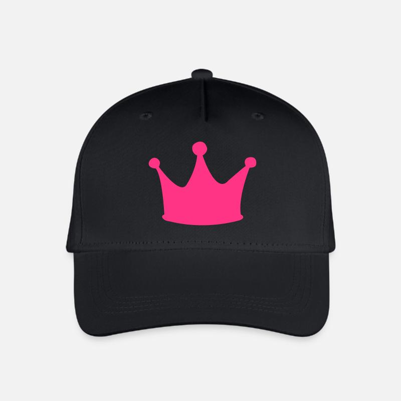 krone - Kinder Bio Basecap - Schwarz