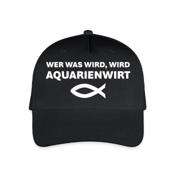Aquarium host - Organic Kids’ Baseball Cap - black - Front