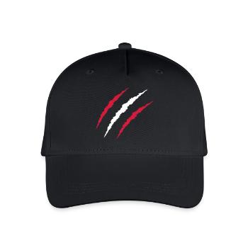krallen_oestereich - Kinder Bio Basecap - Schwarz - Vorne
