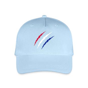 krallen_niederlande - Kinder Bio Basecap - Hellblau - Vorne