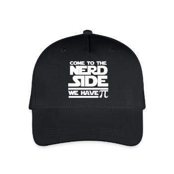 Come to the nerd side - Casquette de baseball bio Enfant - noir - Devant