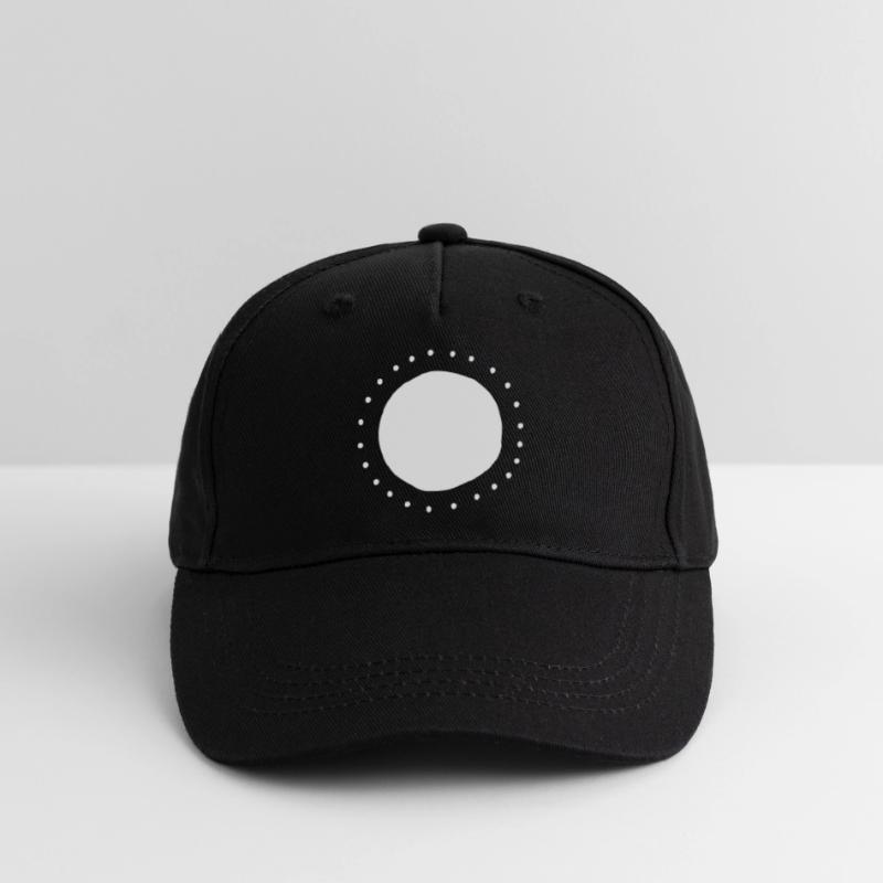 points Cercle forme Casquette de baseball bio Enfant