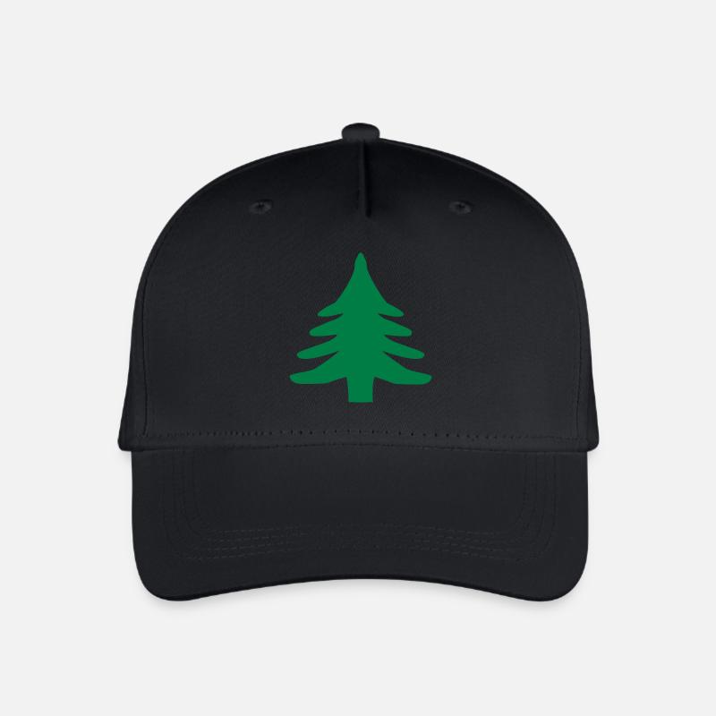 Christmas tree - Organic Kids’ Baseball Cap - black