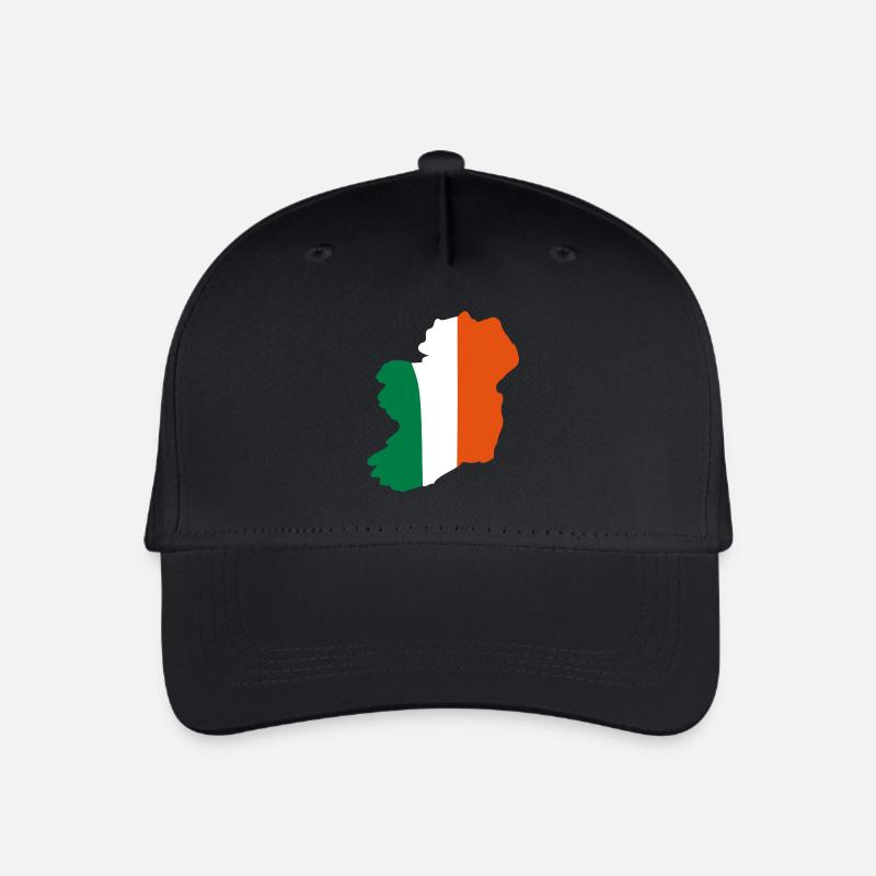 Irland - Kinder Bio Basecap - Schwarz