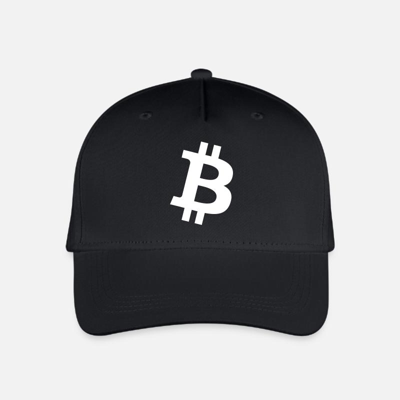 Bitcoin Cappy - Kinder Bio Basecap - Schwarz