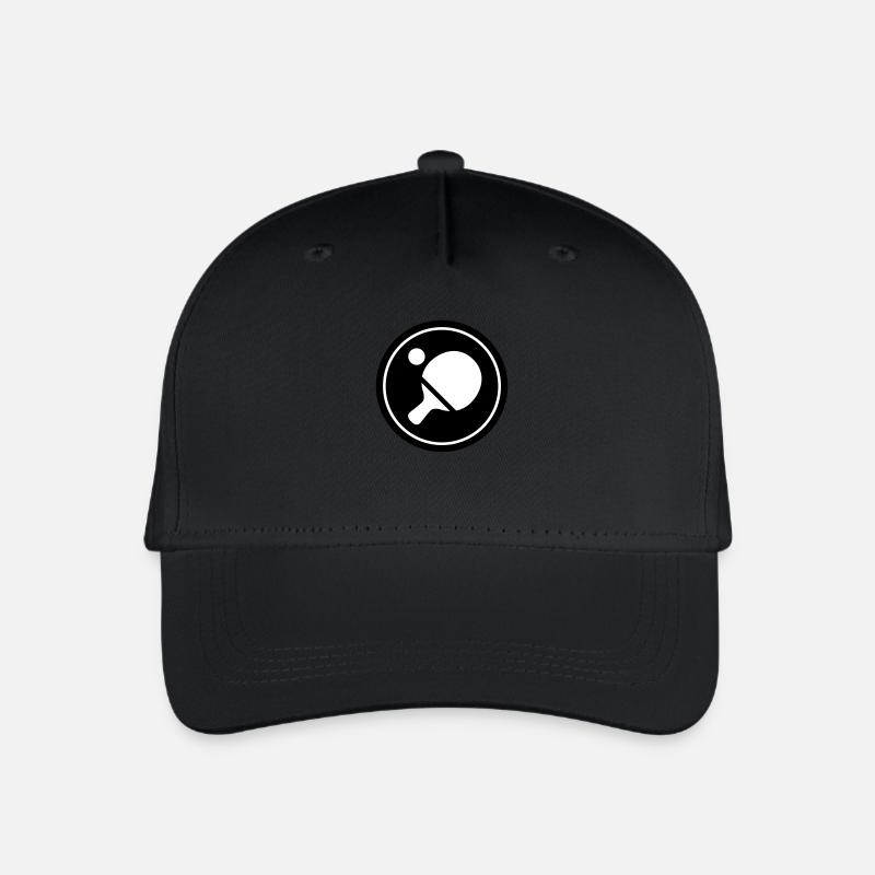 ping pong - Organic Kids’ Baseball Cap - black