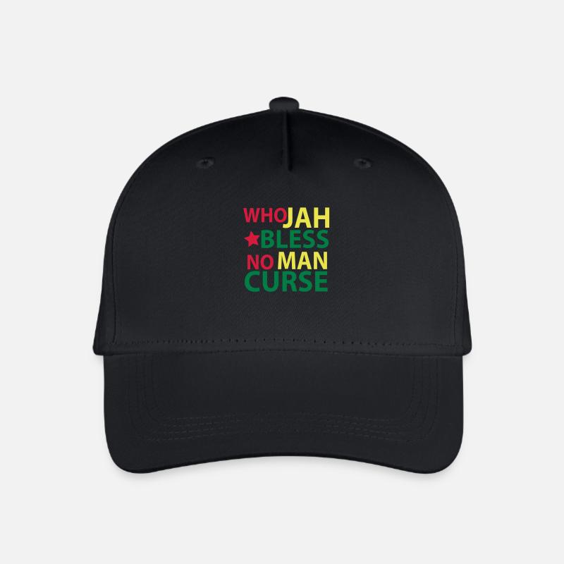 who jah bless - Kinder Bio Basecap - Schwarz