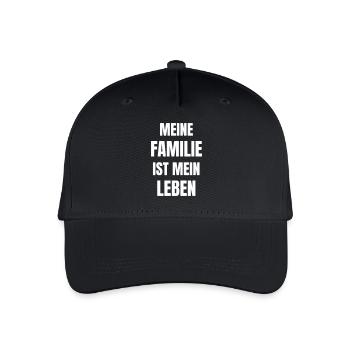 My family is my life! - Organic Kids’ Baseball Cap - black - Front