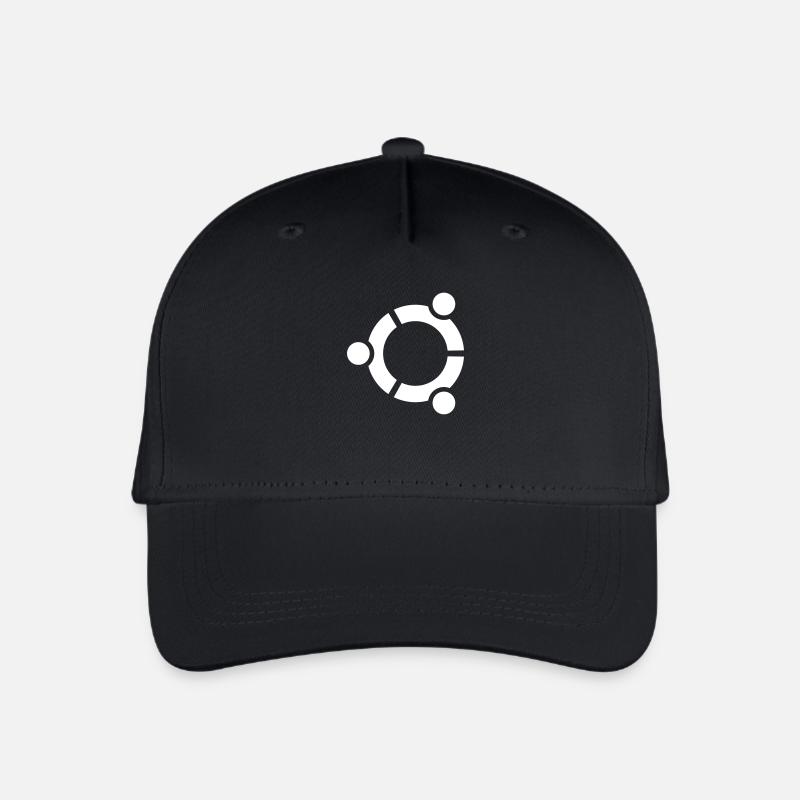 ubuntu circle of friends - Kinder Bio Basecap - Schwarz