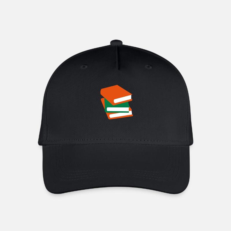 Bücher - Kinder Bio Basecap - Schwarz