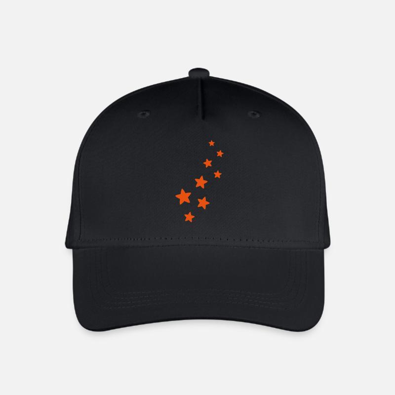 stars - Kinder Bio Basecap - Schwarz