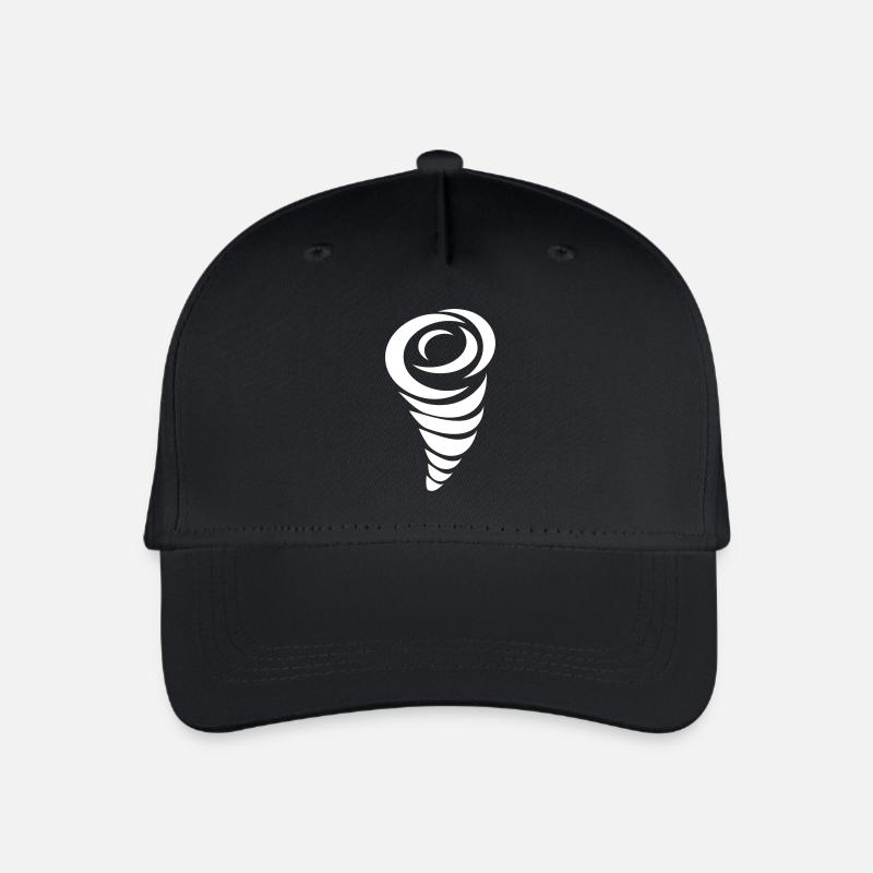 Tornado - Kinder Bio Basecap - Schwarz
