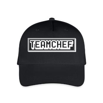 Teamchef Business Master - Kinder Bio Basecap - Schwarz - Vorne