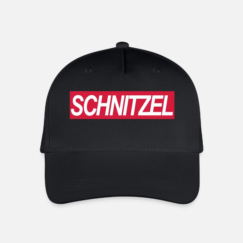 SCHNITZEL - Kinder Bio Basecap - Schwarz
