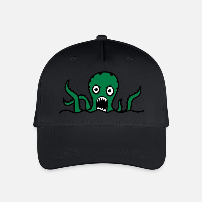 Octopus - Casquette de baseball bio Enfant - noir