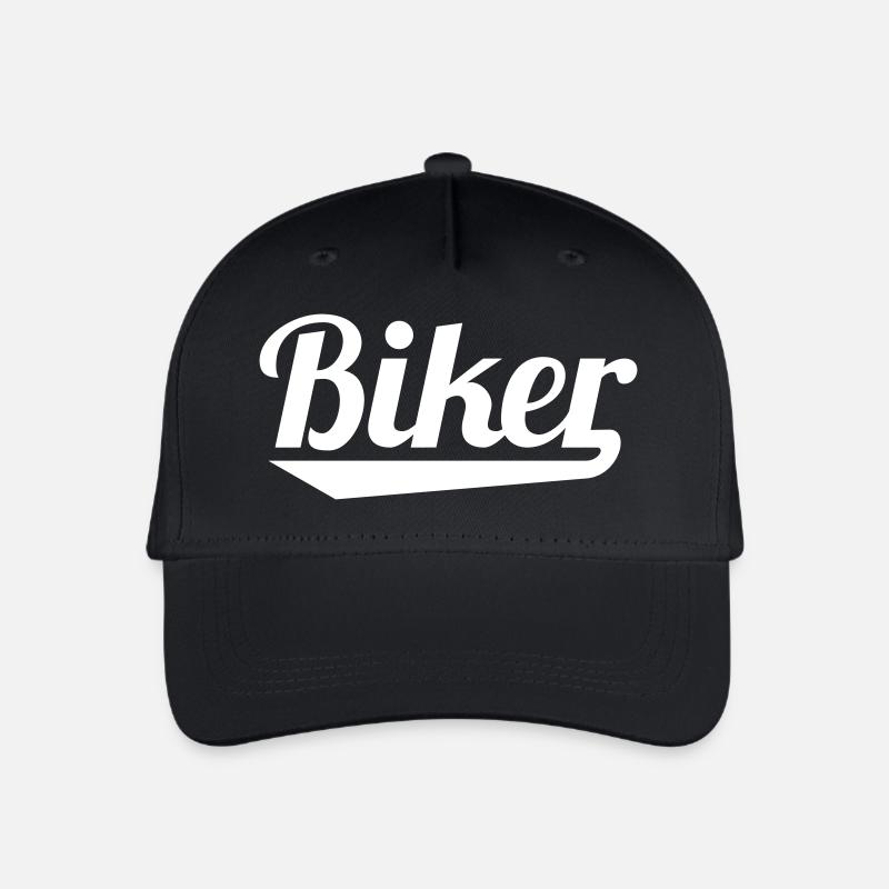 Biker - Kinder Bio Basecap - Schwarz