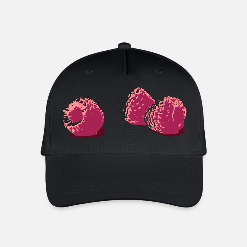 Berries - Kinder Bio Basecap - Schwarz