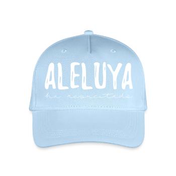 Hallelujah (dark) - Organic Kids’ Baseball Cap - light blue - Front