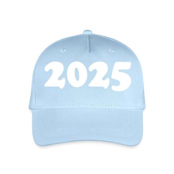 2025 - Organic Kids’ Baseball Cap - light blue - Front