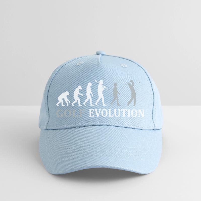 Golf Evolution – Das perfekte Golfer Geschenk Kinder Bio Basecap