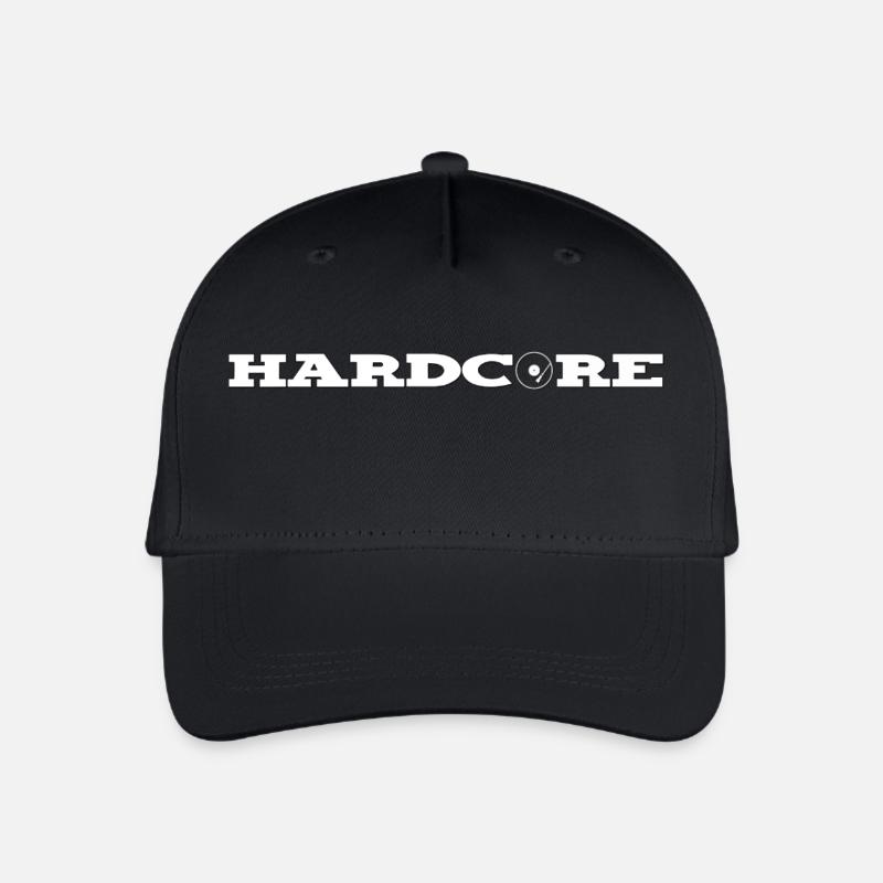 hard-core8 - Kinder Bio Basecap - Schwarz