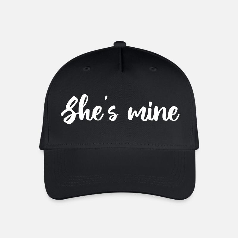 She_s Conception de la mine - Casquette de baseball bio Enfant - noir
