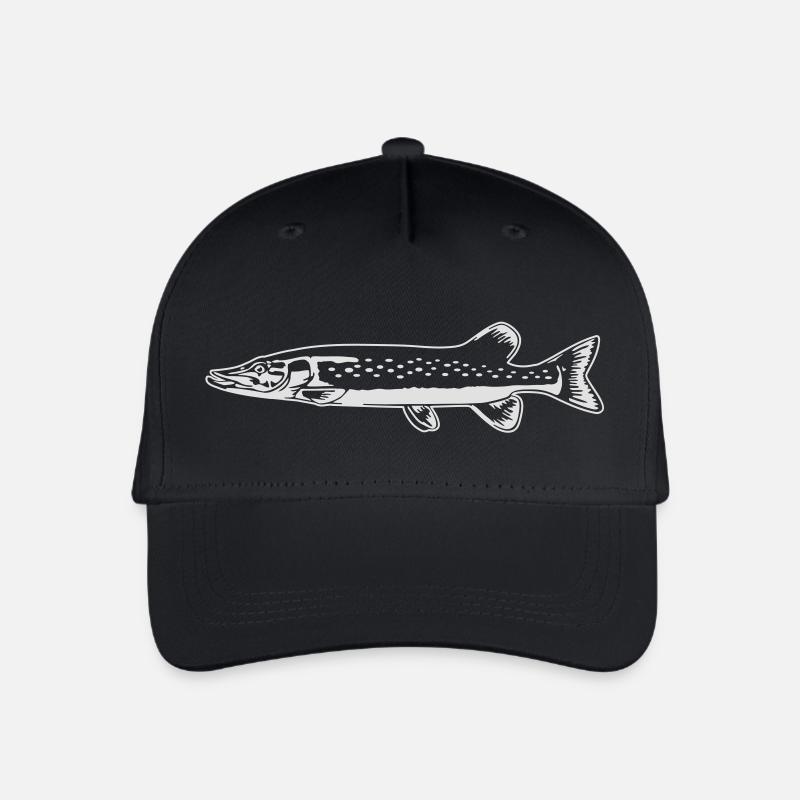Hecht - Kinder Bio Basecap - Schwarz