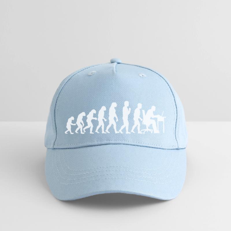 Evolution Technicien Informatique Programmation Nerd Casquette de baseball bio Enfant