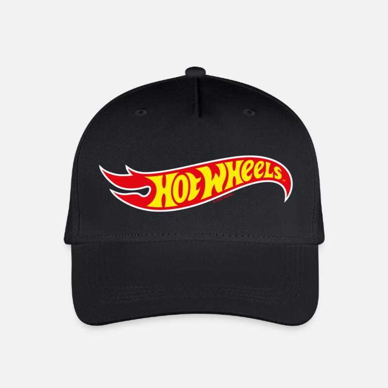 Hot Wheels Logo Classique - Casquette de baseball bio Enfant - noir