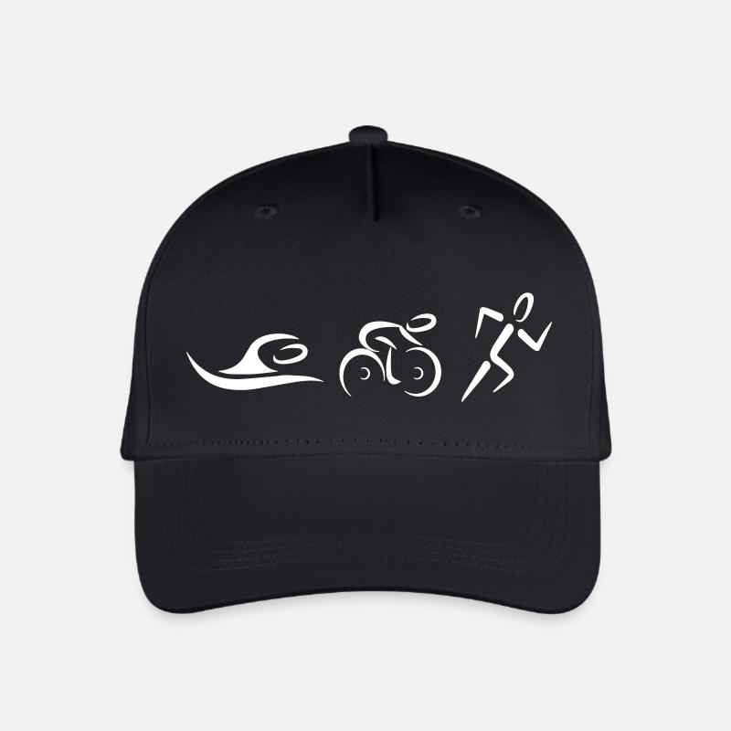 Triathlon - Kinder Bio Basecap - Schwarz