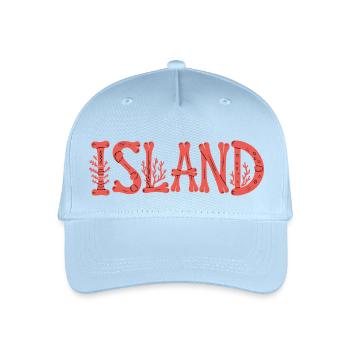 IST EIN LAND - Kinder Bio Basecap - Hellblau - Vorne