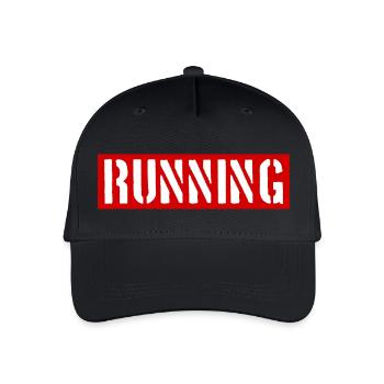 Marathon - Running - Jogging - Runner - Organic Kids’ Baseball Cap - black - Front
